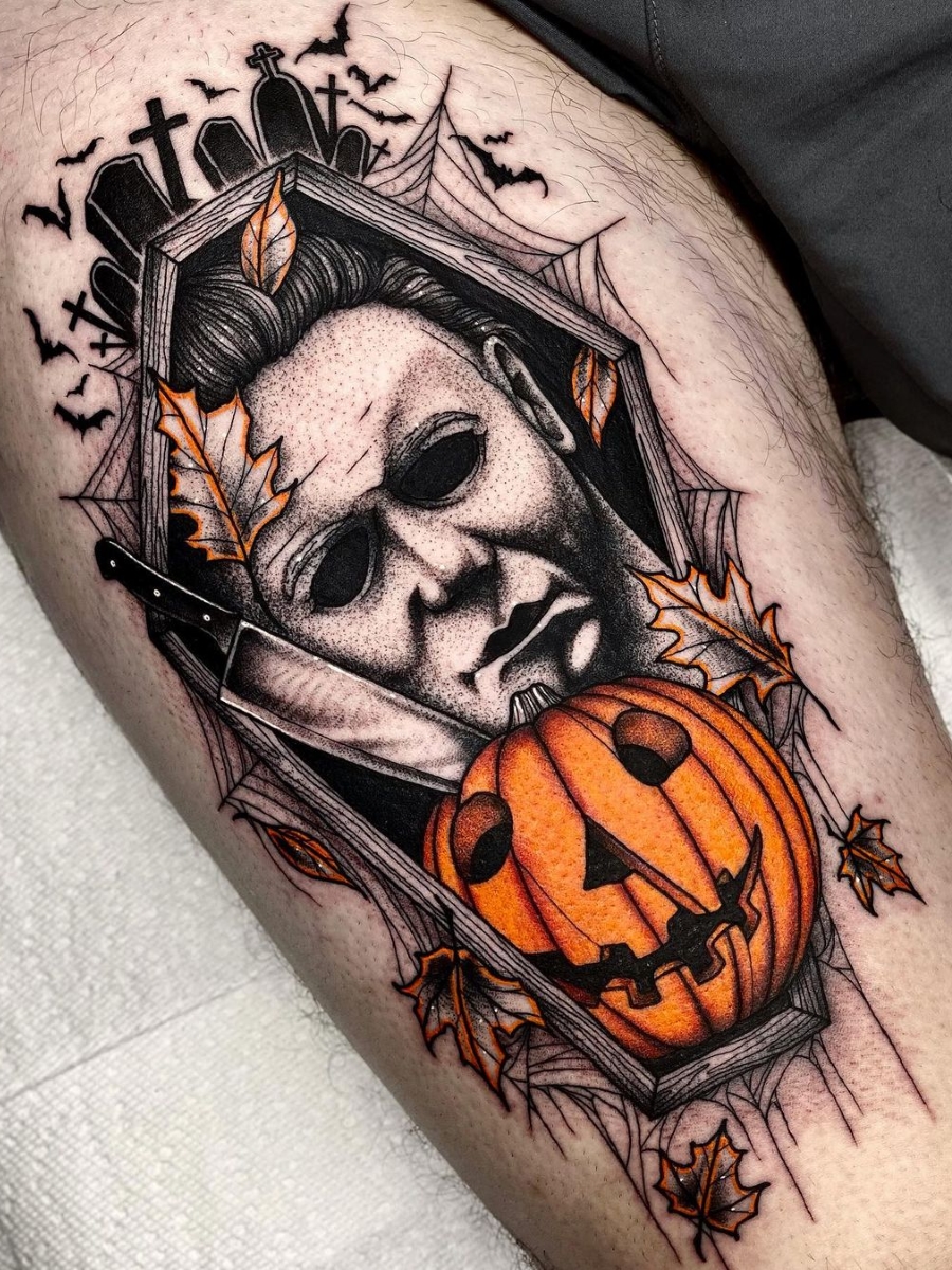 michael myers halloween tattoo by bitterius on DeviantArt