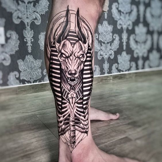 55 Anubis Tattoos Immerse Yourself In A World Of Mysticism — Inkmatch