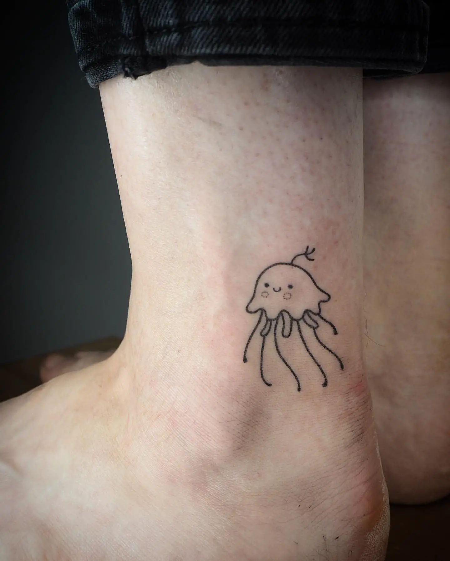 Jelly fish tattoo