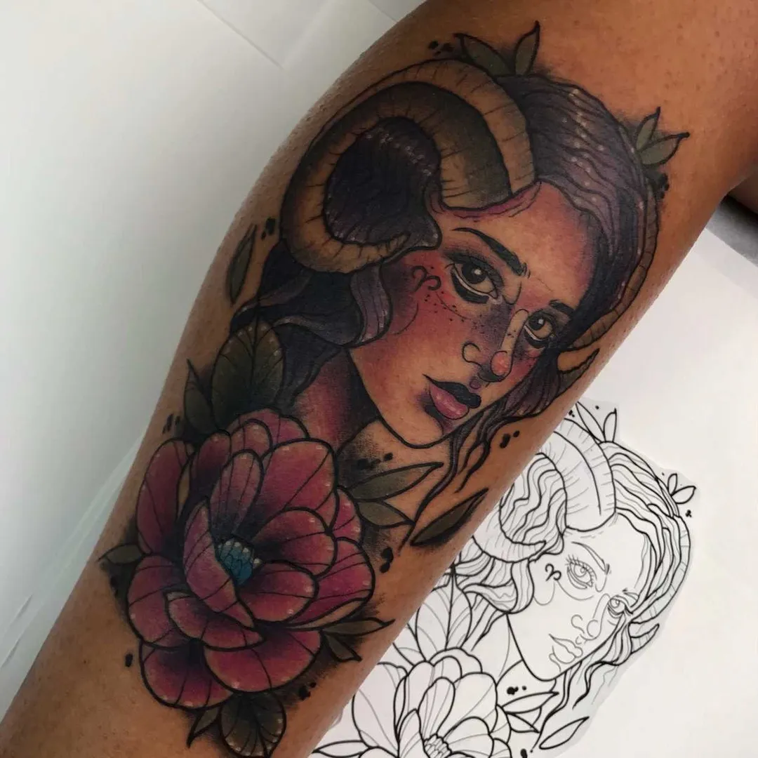 That’s Fire! 60+ Aries Tattoo Designs To Make You Luckier — InkMatch