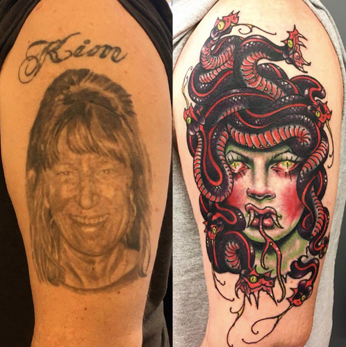 Cover up tattoo ideas for names 
