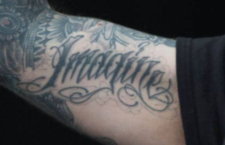"Imagine" Inscription