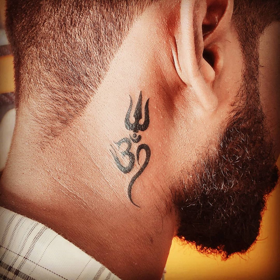 Small Trishul tattoo 🔱 @themustache_tattoo . . . . . . . . #tattoo  #tattoolife #reels #instagram #themustachetattooandartstudio … | Instagram