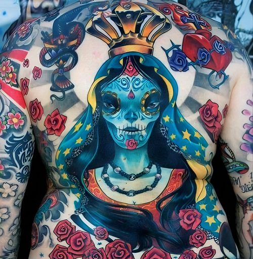 The Best Styles for Your Catrina Tattoo