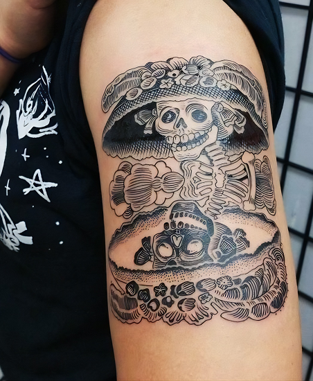 The Symbolism Behind Catrina Tattoos