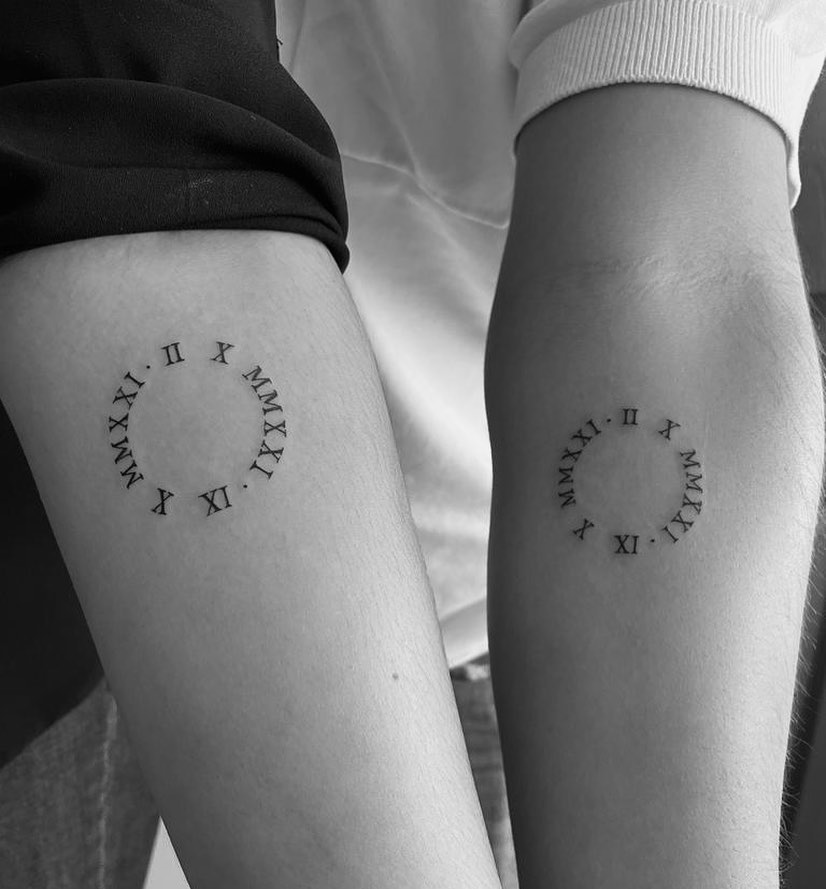 Simple & Small Black Ink Roman Numerals | Saved tattoo, Roman numeral  tattoos, Roman numeral tattoo arm