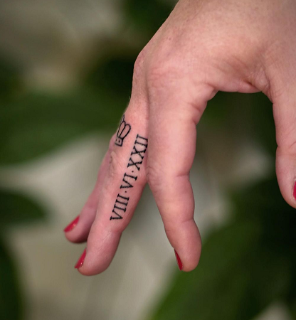 Roman Numeral Tattoos | Roman numeral tattoo font, Roman numeral tattoo  arm, Tattoo font for men