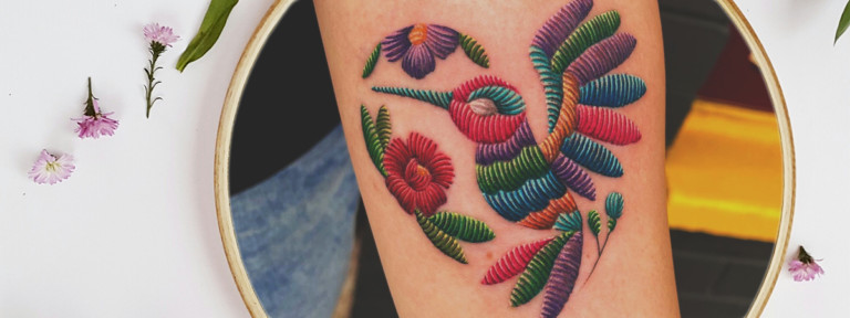 Embroidery Tattoo
