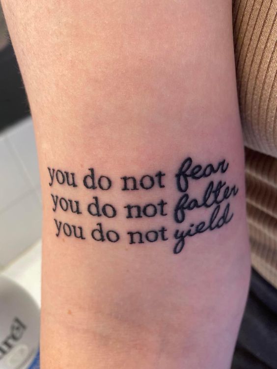 40 Top Fear None Tattoo Ideas for the Courageous Soul — InkMatch