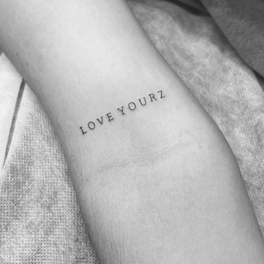Love yourz tattoo 