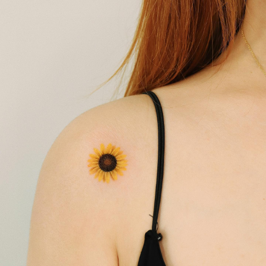 70+ Vivid and Creative Sunflower Tattoo Designs To Try in 2024 — InkMatch