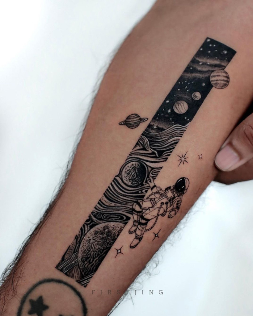 Charming hand tattoos by Firstjing 