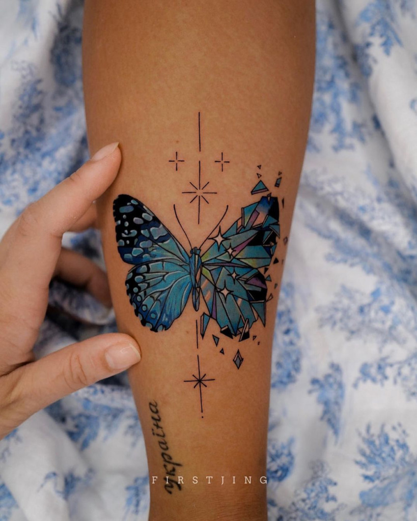 Firstjing’s fineline color tattoos