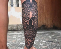 tatuagens nas pernas para homens