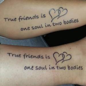 James Arthur quote tattoo with my best friend Best friend tattoo   Tatuajes mejores amigas Tatuajes Hacerse un tatuaje
