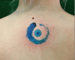 Evil Eye Semi-permanent 2-week Tattoo set of 2 - Etsy
