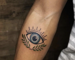 30+ Evil Eye Tattoo To Protect You From Bad Luck — InkMatch