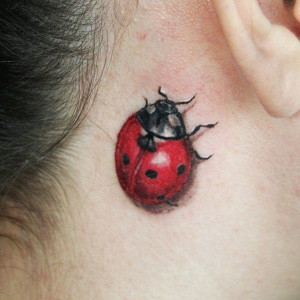 67 Delightful Ladybug Tattoos On Foot