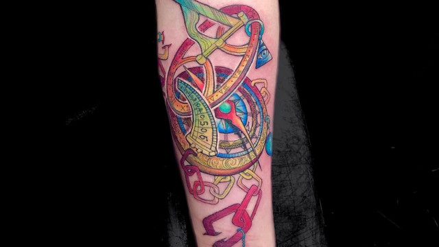 Awesome 3d compass / Ship done... - Lokis Tattoo Studio Ltd | Facebook