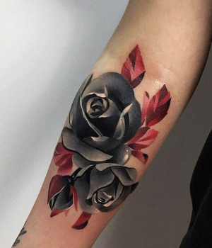 Rose Tattoo on the Neck | Neck tattoo, Neck tattoo for guys, Rose neck  tattoo