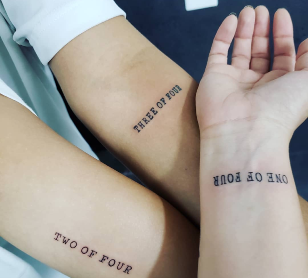 Sooner and the City — Sibling tattoos. 3. @fivehourpower @sydneyk620 ...