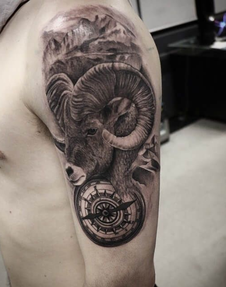 The Best 47 Aries Tattoos Every Tattoo Lover Needs To Save  Psycho Tats
