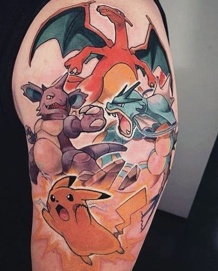 This is an Awesome Pokémon Tattoo - Pokémemes - Pokémon, Pokémon GO