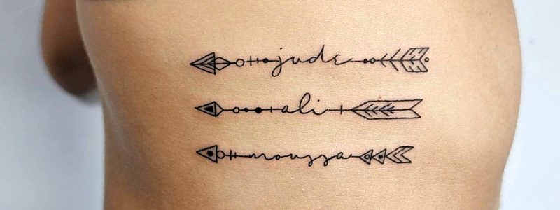 BUY 2 and GET 3 Custom Tattoo Arrow Name Design/ Personalized Tattoo  Design/ Gift for Her/ Gift Art Design/ Design From Real Tattoo Artist - Etsy