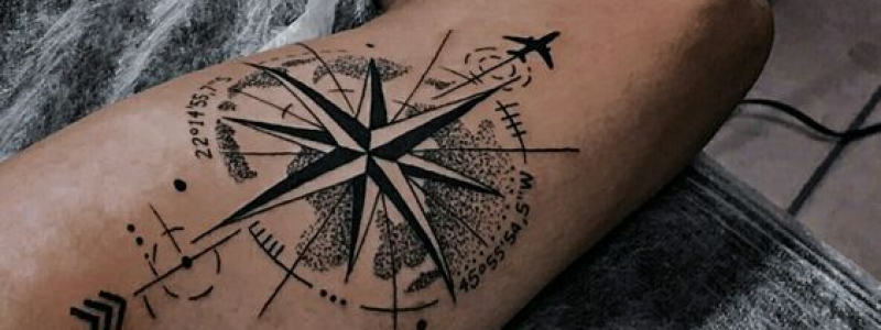 Compass Tattoo: A Guide to Designs, Styles, and Meanings - InkMatch