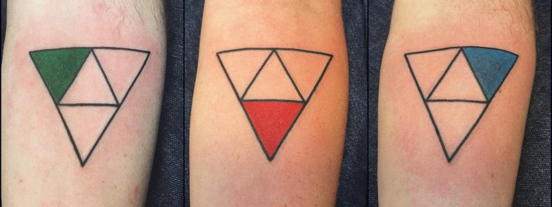 Zelda Triforce Tattoo